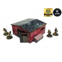 WW2 Normandy Large Brick Shed