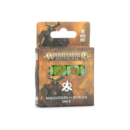 MAGGOTKIN OF NURGLE: DICE SET