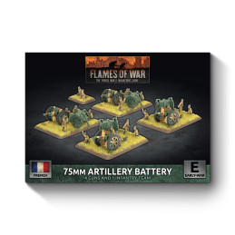 FoW: 75mm Artillery Battery