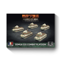 FoW: S35 Somua Tank Platoon