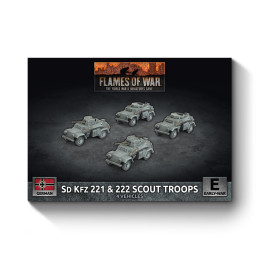 FoW: Sd Kfz 222 / 221 Scout...