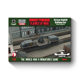 FoW: 10.5cm FlaK39 Railway Car